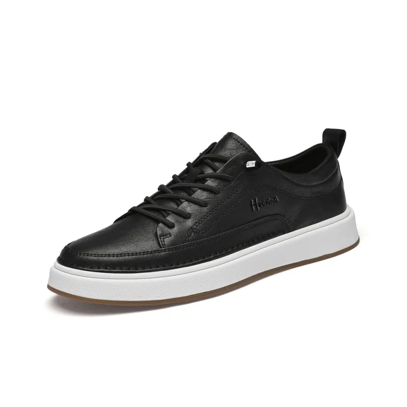 Extravagant Breathable Water Resistant Wear Resistant Cushioning Low Top Skateboard Shoes Men's Black-1