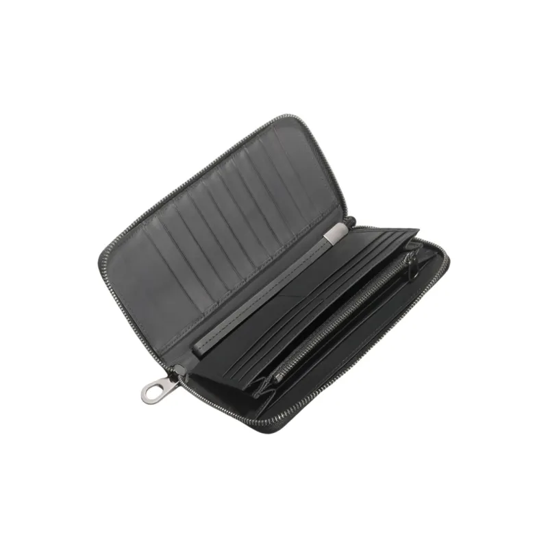 CMLZIUA Top Grain Cow Leather Clutch Large Size Unisex-4