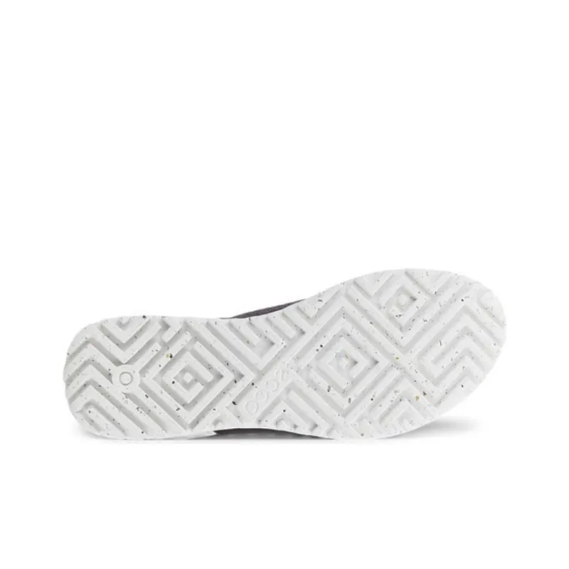 Ecco Low Top Casual Shoes Women's Gray Purple-3