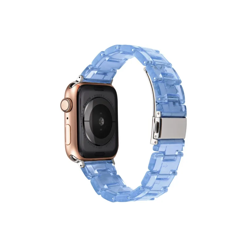 CHENSONG Watch Bands 45mm Unisex Iwatch Three bead Resin Strap-16