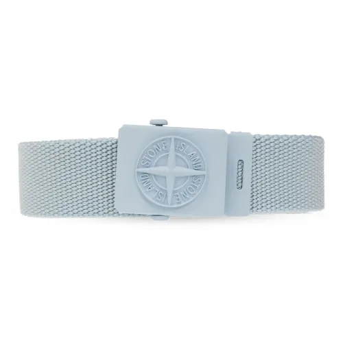 STONE ISLAND Logo Identification Belt Kids' Blue