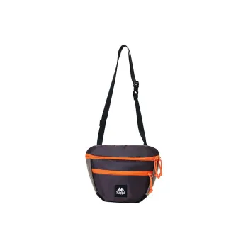 Kappa Fabric Shoulder Bag Regular Unisex Dark Chocolate Brown