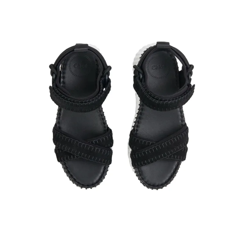 Chloé Nama Platform Sandals Women's-3