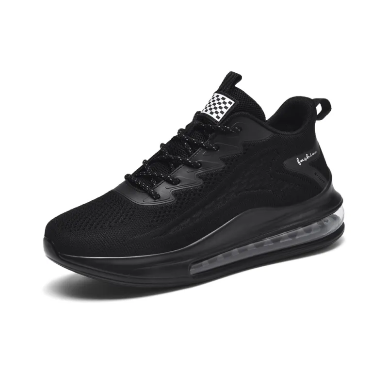 Black tailed Deer Breathable Low Top Running Shoes Men's-1