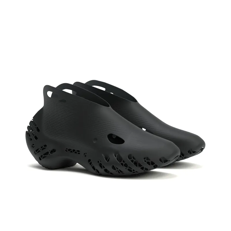 Scry Casual Shoes Unisex Low Top Black-2