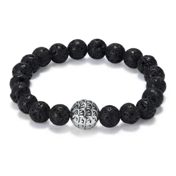 AGOVSKI Volcanic Stone Bracelets Unisex