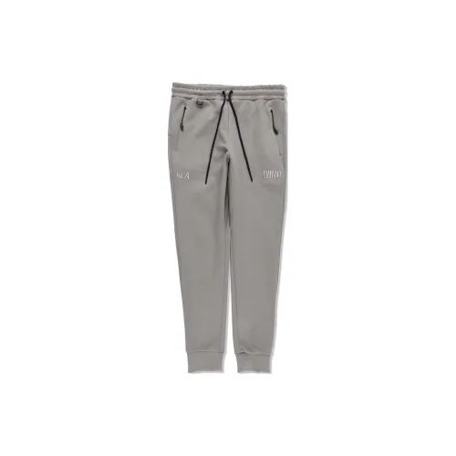 WIND AND SEA Knitted Sweatpants Unisex Gray