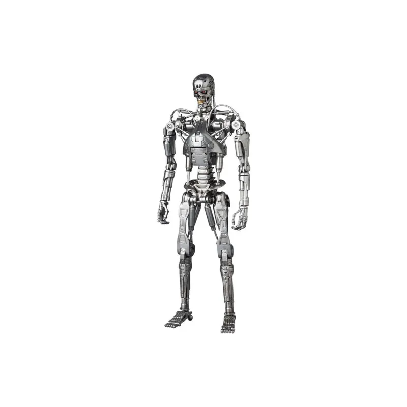 Medicom Toy MAFEX Collection No.206 Mechanical Endoskeleton Terminator 2 Ver. Gray Soldier Action Figures 16cm-3