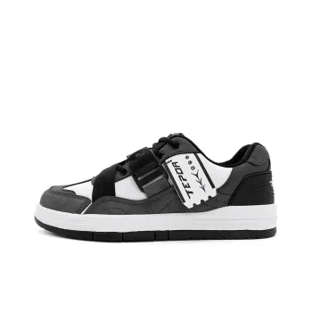 TEPOR Skateboard Shoes Men Low Top Gray