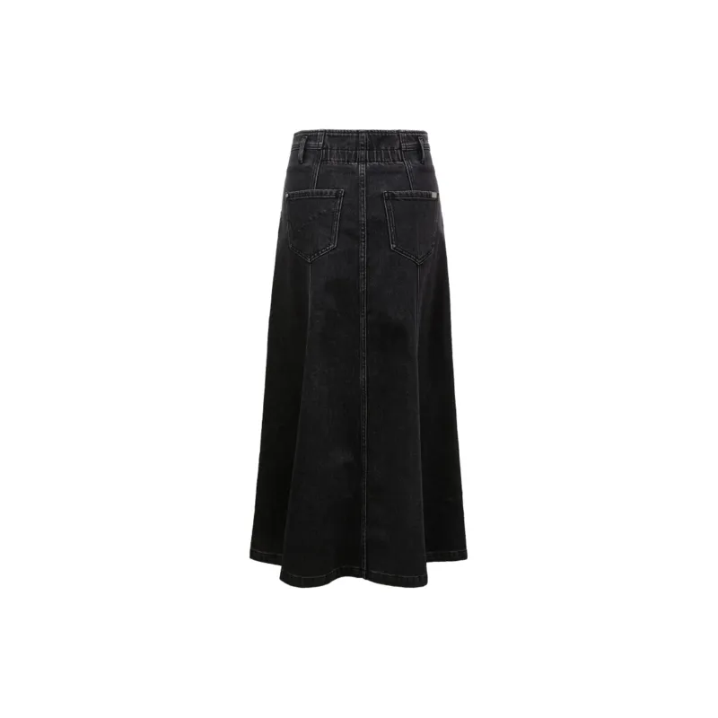 ONLY Denim Long Skirts Women's-4
