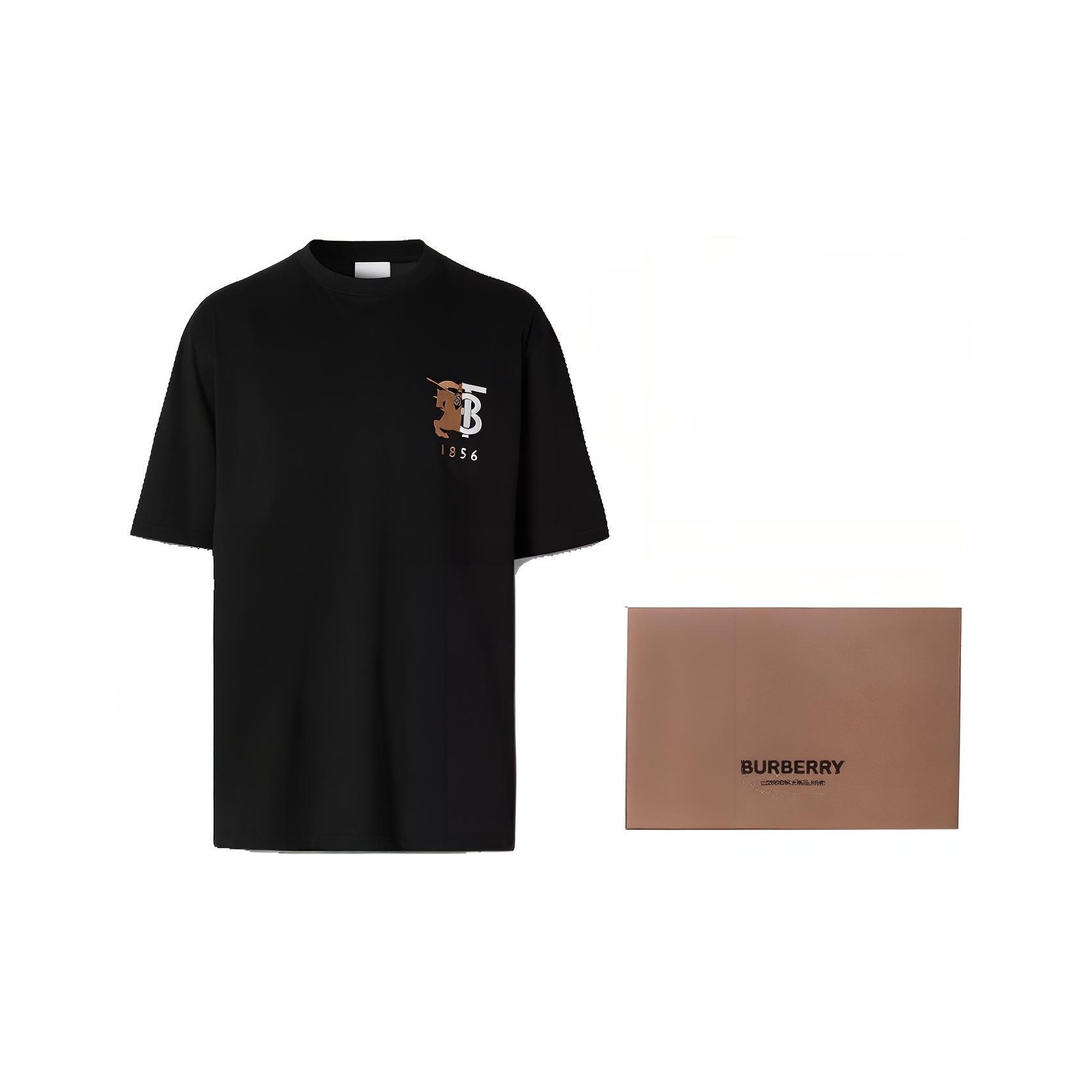 Burberry Contrast Logo T-shirt - POIZON