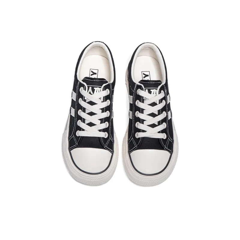 RENBEN Durable Lightweight And Breathable Low-Top Canvas Shoes Women's-3