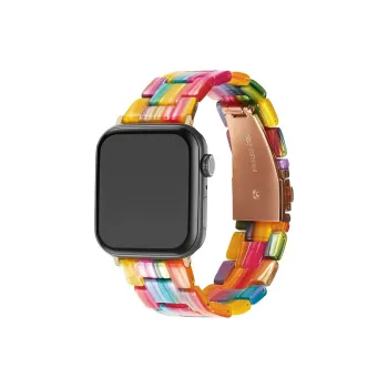 CHENSONG Watch Bands 45mm Unisex Iwatch Three-bead Resin Strap