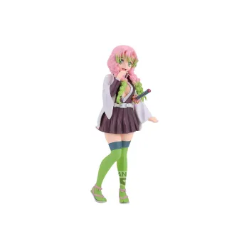 BANPRESTO Demon Slayer Mitsuri Kanroji G&G Sparkling Charm, Special Color Scheme Edition Bonus Gifts 22cm