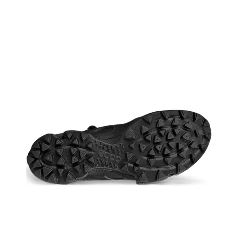 Ecco High Top Casual Shoes Women's Black-3