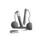 Premium Gray-Large Ball Long Cord Dual Weighted-Upgraded Charging Version-Say Goodbye to Battery Replacement