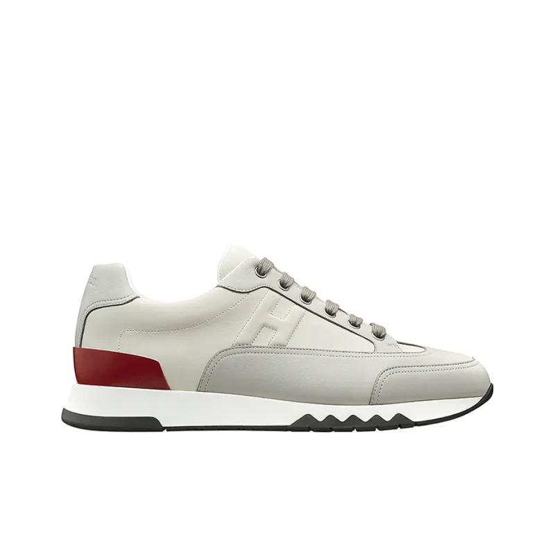 HERMES Trail Anti-Slip Wear-Resistant Low-Top Casual Shoes Men's Greige-1