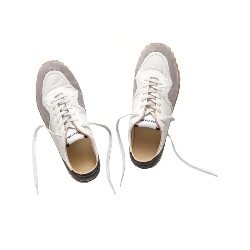 SPALWART Slip Resistant Low Top Casual Shoes Unisex Gray-4