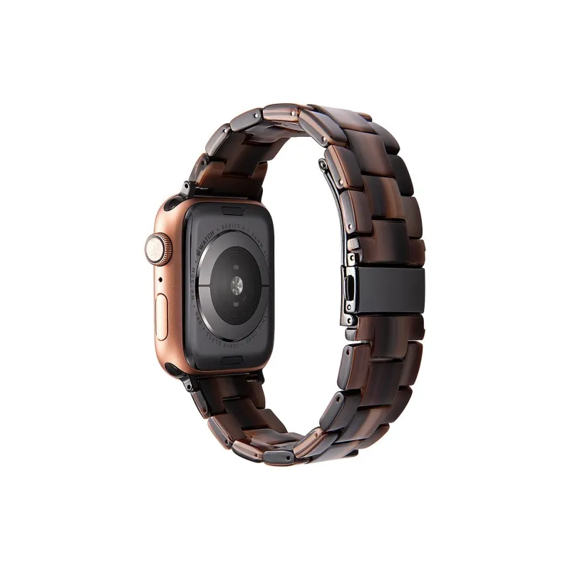 CHENSONG Watch Bands 45mm Unisex Iwatch Three bead Resin Strap-21