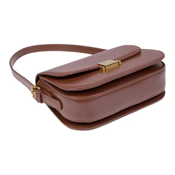 Carksky Shoulder Bags Chestnut Coffee-4