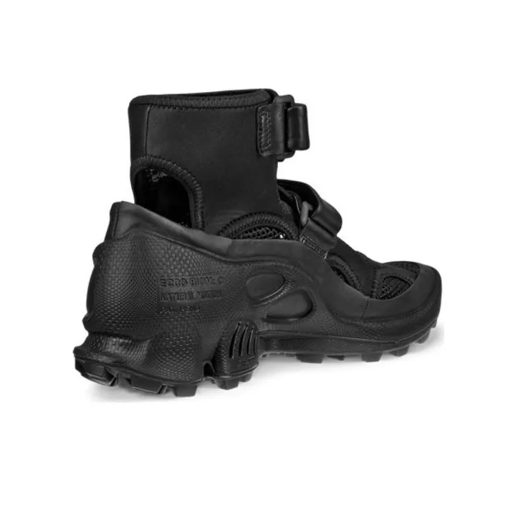 Ecco High Top Casual Shoes Women's Black-2