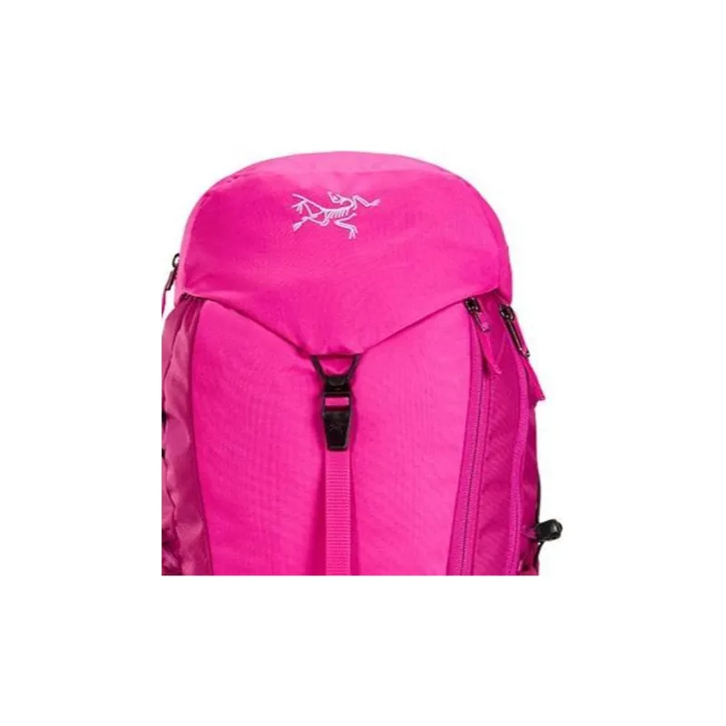 Arcteryx Mantis 20L Backpack Double Shoulder Outdoor Bag Polyester Rose Red Women's-4