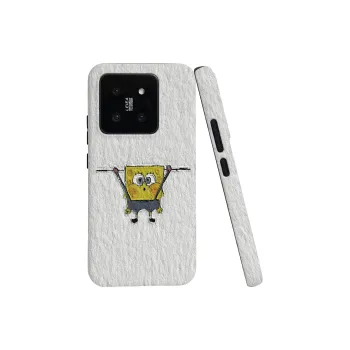 Keshami PC Material Fully Enclosed Impact Resistant Matte Oil Painting Sponge Phone Cases Suitable For Xiaomi 14/14pro