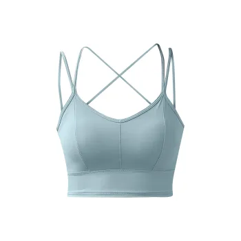 Flowers In Water Bra Women's Refreshing Blue