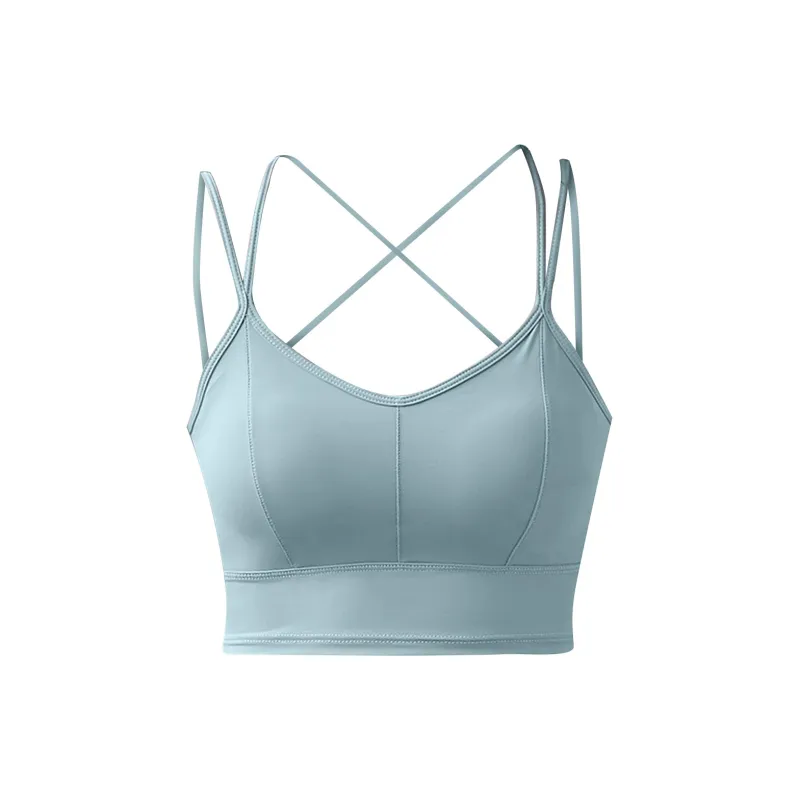 Flowers In Water Bra Women's Refreshing Blue-0
