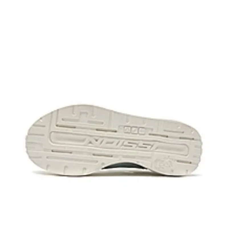 QIAODAN Vertical And Horizontal ACE Cushioning Wear Resistant Low Top Casual Shoes Men's White Cyan-4