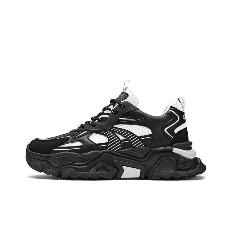 12345 Wear-Resistant Low-Top Chunky Sneakers Men's-0
