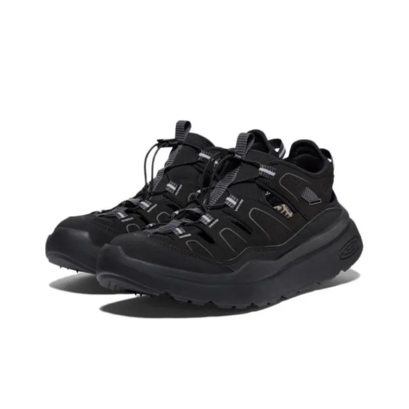KEEN WK450 Cushioned Wear Resistant Breathable Low Top Casual Shoes Men's Black-2