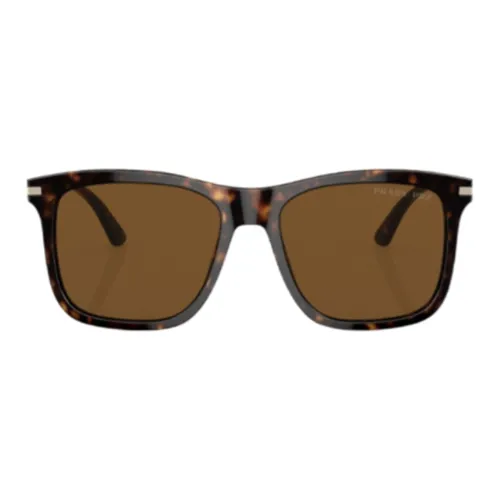 PRADA - Irregular Shape Sunglasses Men's Tortoiseshell