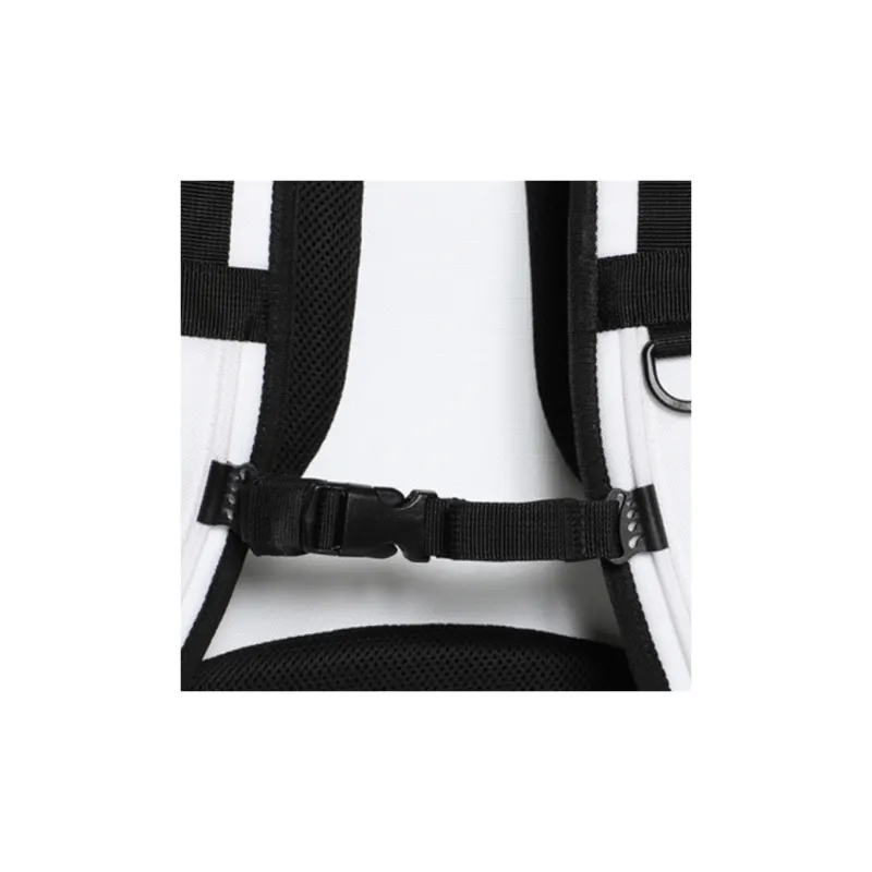 FILA Nylon Backpack Regular Unisex Black White-2