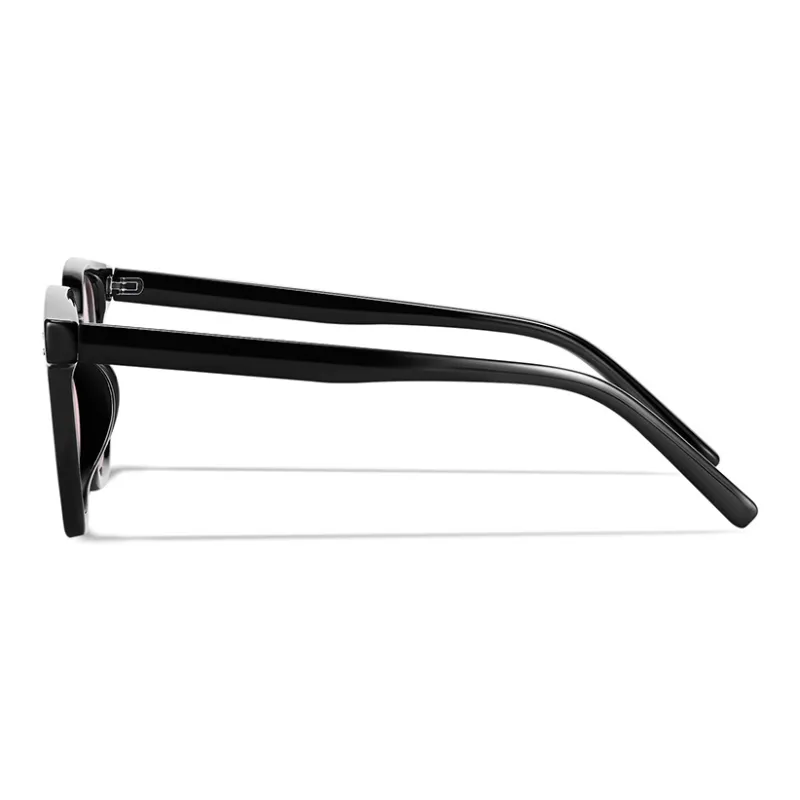MUYKUY Square Ink Lenses Unisex-3