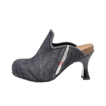DIESEL D Woodstock Denim Mules Women's