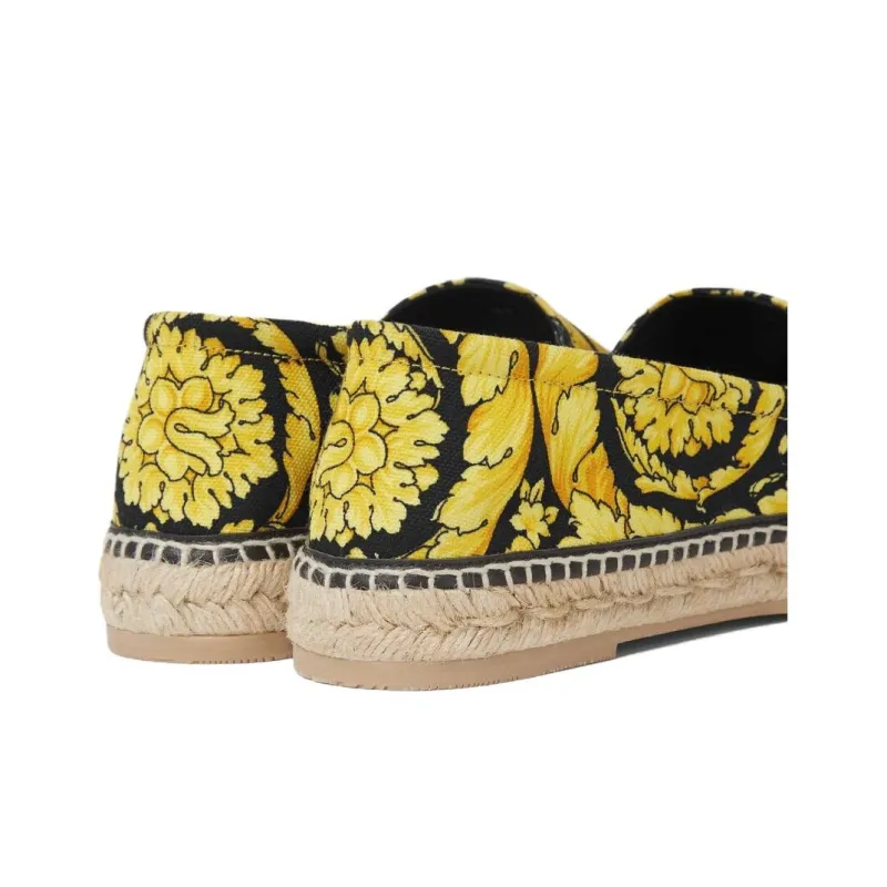 VERSACE Barocco-print Espadrilles-9