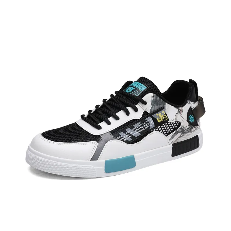 PLAY COBBLER Slip-Resistant Lightweight Breathable Low-Top Skateboard Shoes Men's-11