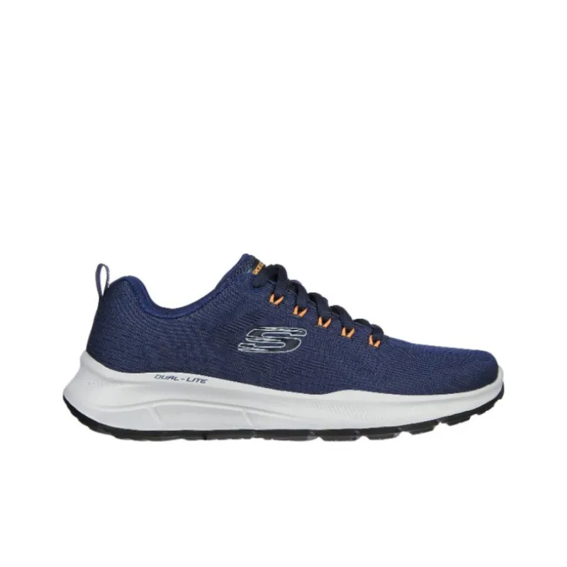 Skechers Equalizer 5.0 Cushioned Wear Resistant Breathable Low Top Running Shoes Men's Blue-1