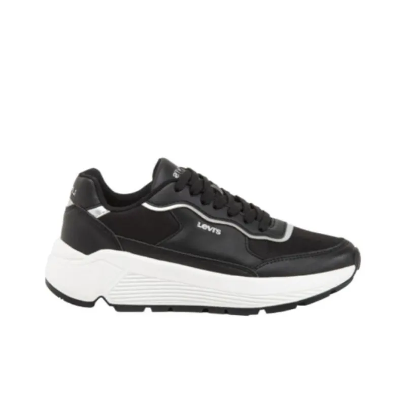 Levi's Cushioning, Wear Resistant Low Top Casual Shoes Women's Black-1