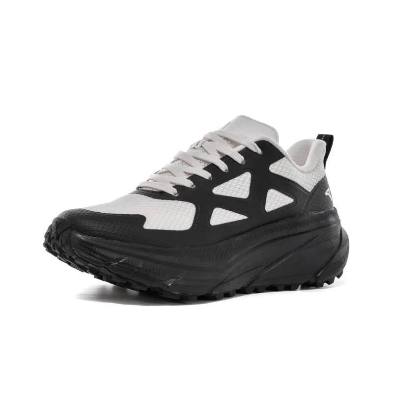 TREEPERI Slip Resistant, Abrasion Resistant, Breathable Low Top Running Shoes Unisex Black White-0