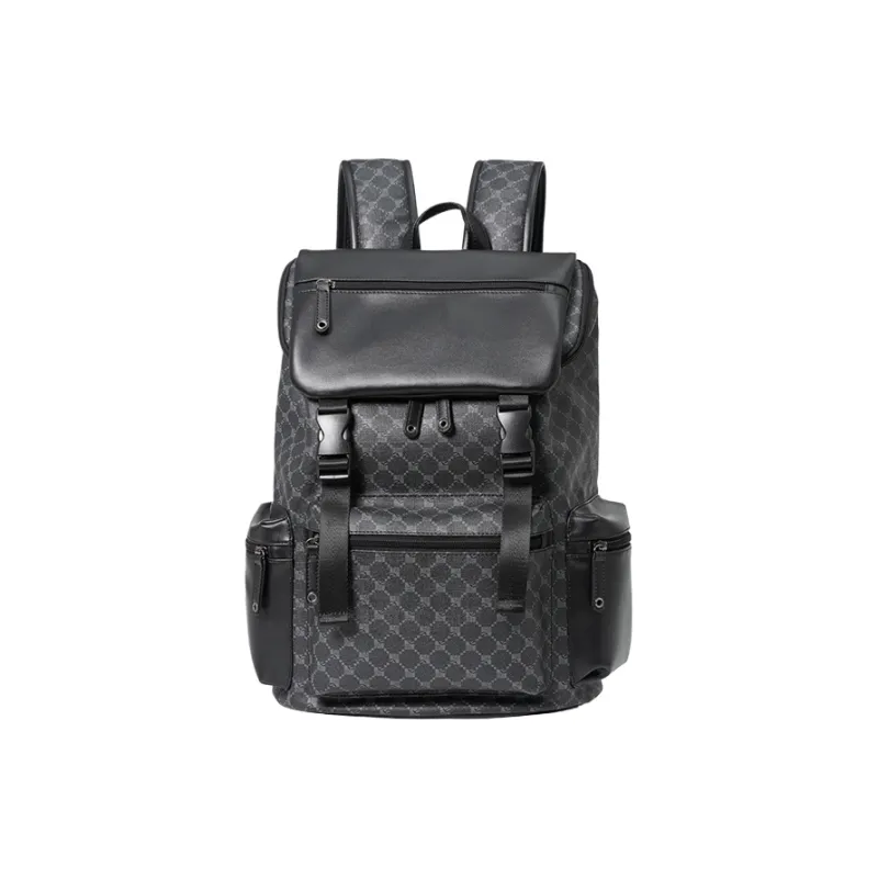 CARTELO PVC Backpack Travel Bag Laptop Bag Backpack Regular Unisex-0