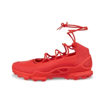 Ecco Low Top Casual Shoes Women's Red