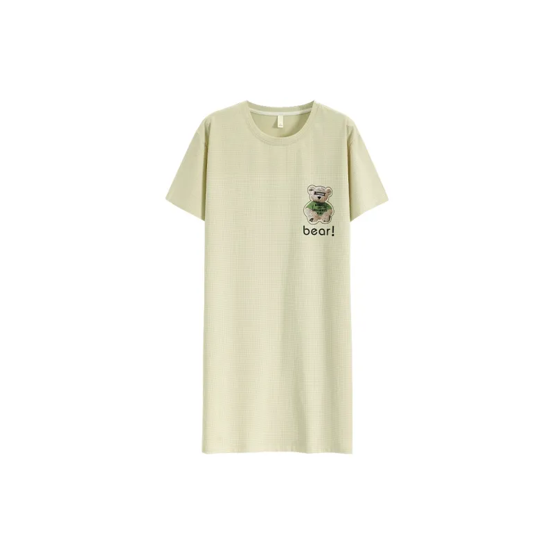 The Story Of The Flower Season Nightgown Women's Light Green-0