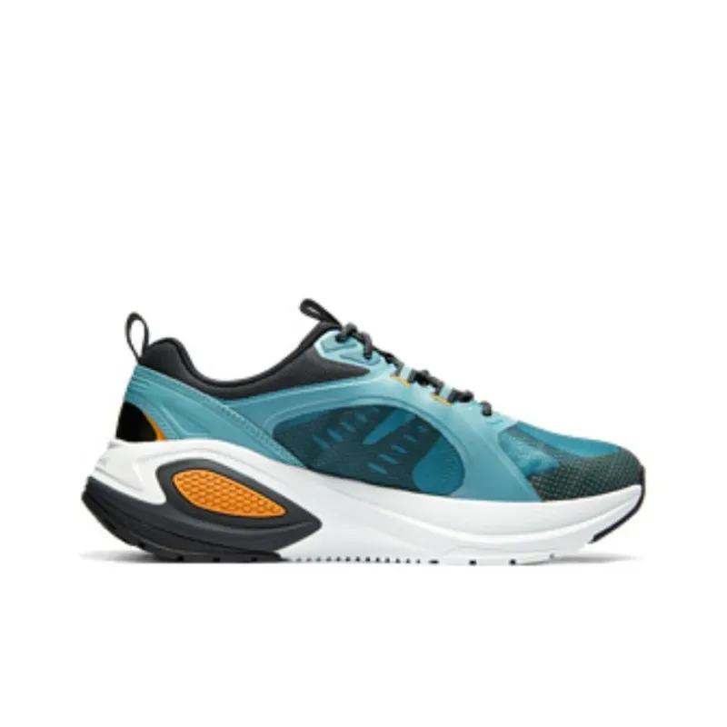 Skechers Cushioning Rebound Low Top Running Shoes Men's Light Blue-1
