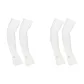 [Finger Hole Style]White+White (2 Pairs Pack)