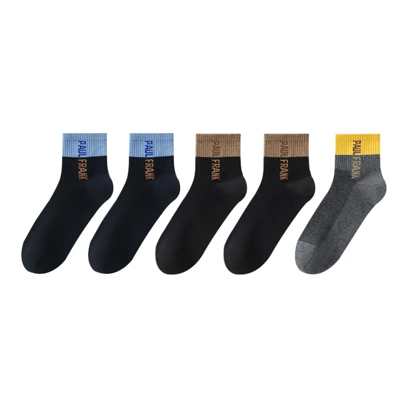 PAUL FRANK Mid Calf Socks Men's 5 Pack-8