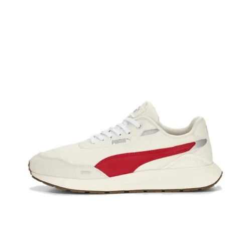 PUMA Runtamed Casual Shoes Unisex Low-Top White/Red