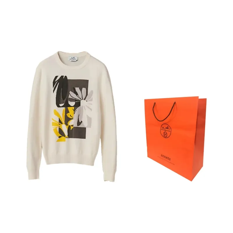 HERMES SS22 Sweater Men's White-1