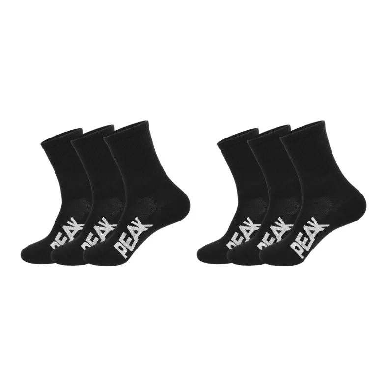 PEAK Basketball Socks Unisex 6 Pack-4